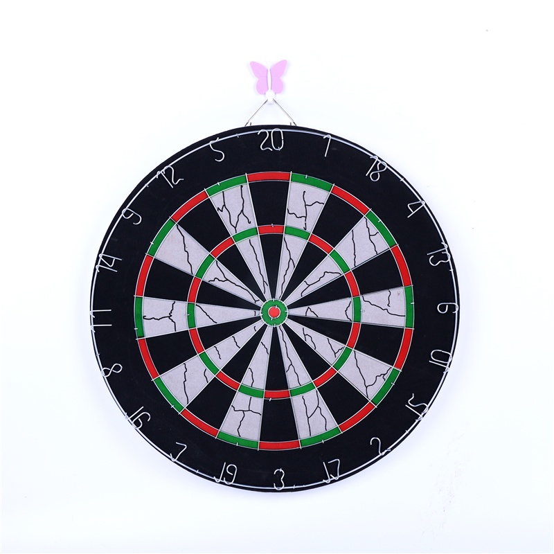 Bảng phi tiêu gỗ 02 MẶT 18 inches, CHỮ SẮT cao cấp đúng chuẩn