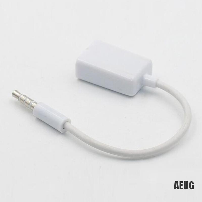 Dây Cáp Chuyển Đổi Âm Thanh Aux Giắc Cắm 3.5mm Sang Usb 2.0 Chuyên Dụng Cho Mp3 Xe Hơi