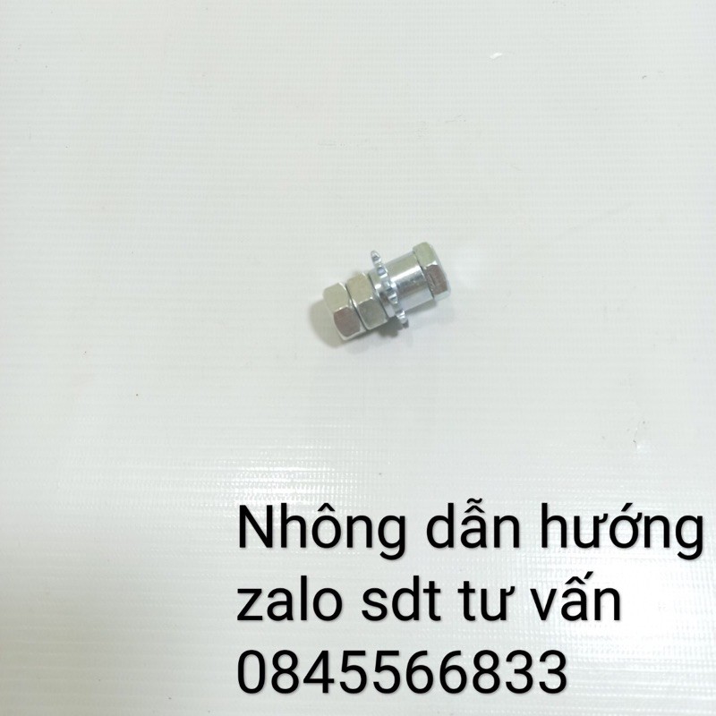 Ốc + nhông chế dẫn hướng cho máy quay tự động chạy xích cam xe máy