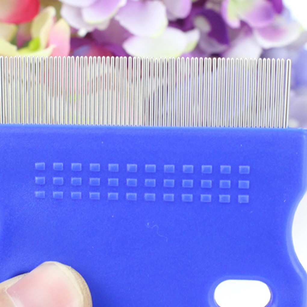 Lược chải lông thú cưng bằng thép không gỉ chất lượng cao màu sắc ngẫu nhiên