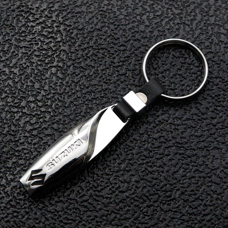 Móc Khóa Kim Loại Hình Giọt Nước In Logo Xe Hơi SUZUKI VITARA SX4 SWIFT DZire IGNIS Alto Spacia Jimny