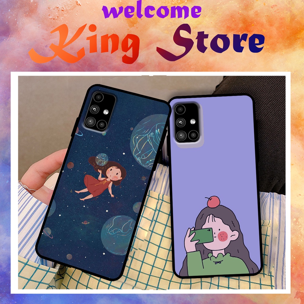[Free Ship] Ốp lưng Samsung M21/M30/M30s/M31/M51 in hình Little Girl siêu đáng yêu, dễ thương_KINGSTORE.HN_Ốp SS