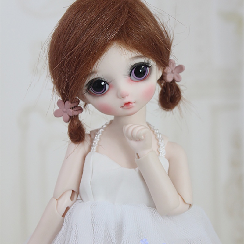 Tóc Giả Ngắn 15-22cm Thời Trang Cho Búp Bê BJD 1/3 1/4 1/6