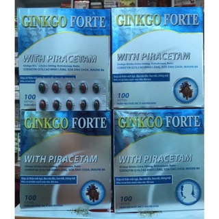viên uống hoạt huyết dưỡng não ginkgo natto forte hộp 100 viên