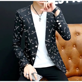 Áo vest nam hoạ tiết