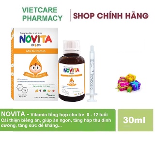 Novita Drops - Bô sung vitamin tổng hợp, tăng cường hấp thu