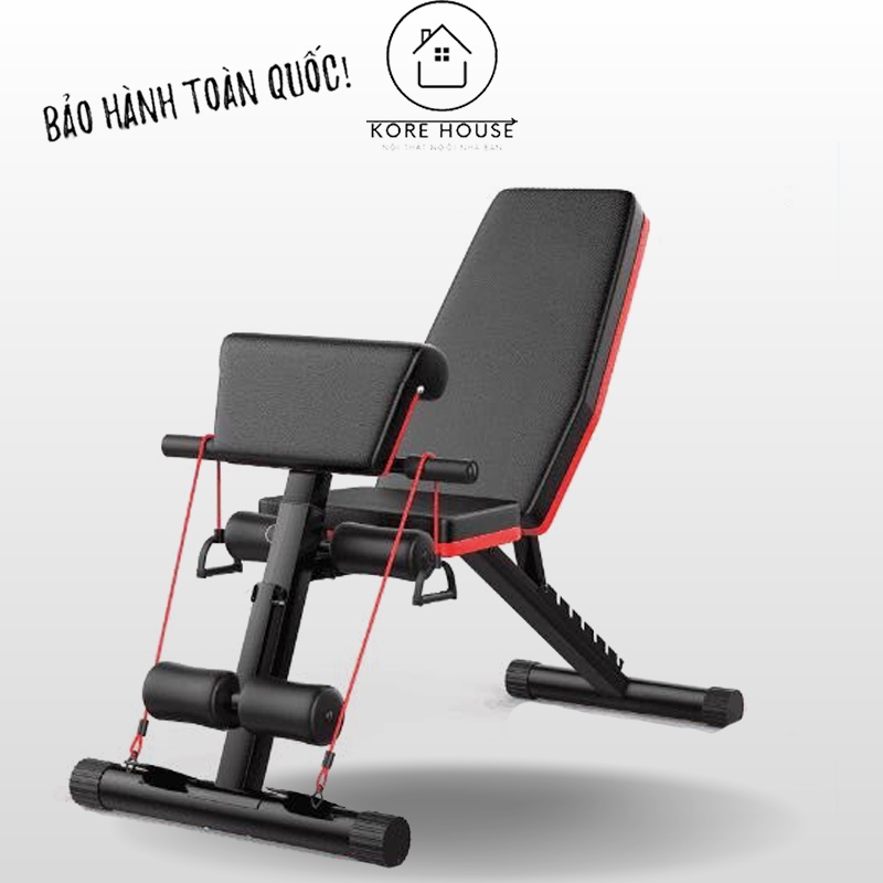 Ghế tập tạ đa năng hiệu quả tại nhà nâng cao cơ bắp có thể gấp gọn K25