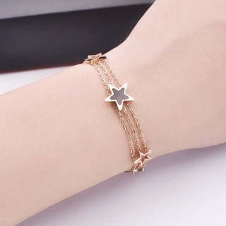 Lắc tay hình sao titan không đen tt 0967