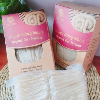 Mỳ gạo lứt trắng Tâm Thủy (400g) - Mỳ gạo hữu cơ- Thích hợp cho người ăn kiêng, giảm cân