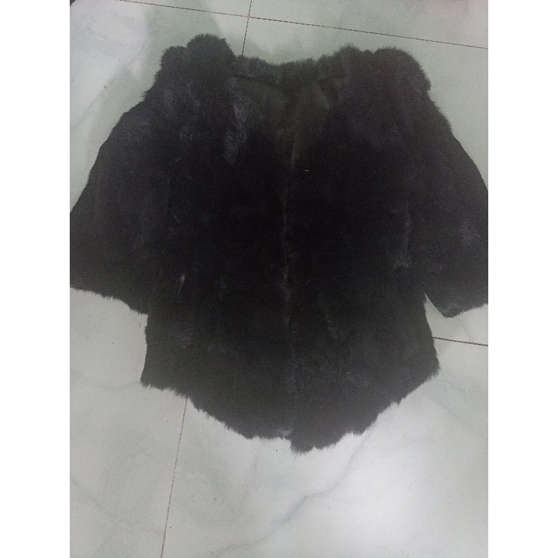 Áo khoác lông thỏ,lông sóc mã 30-11