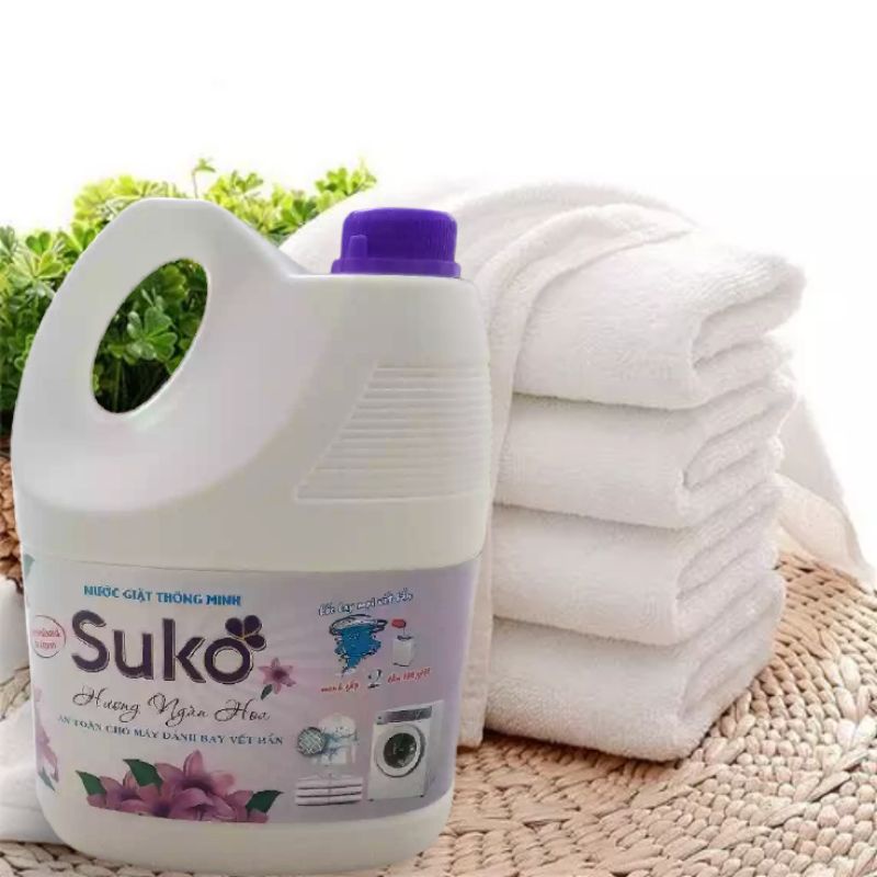 Nước giặt thông minh SUKO cho máy giặt cửa đứng và cửa ngang
