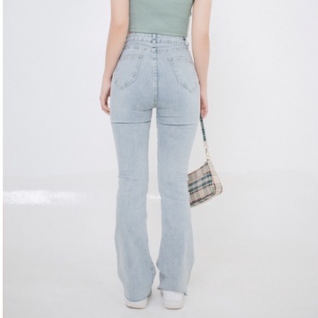 Quần Jeans Micro-Flared