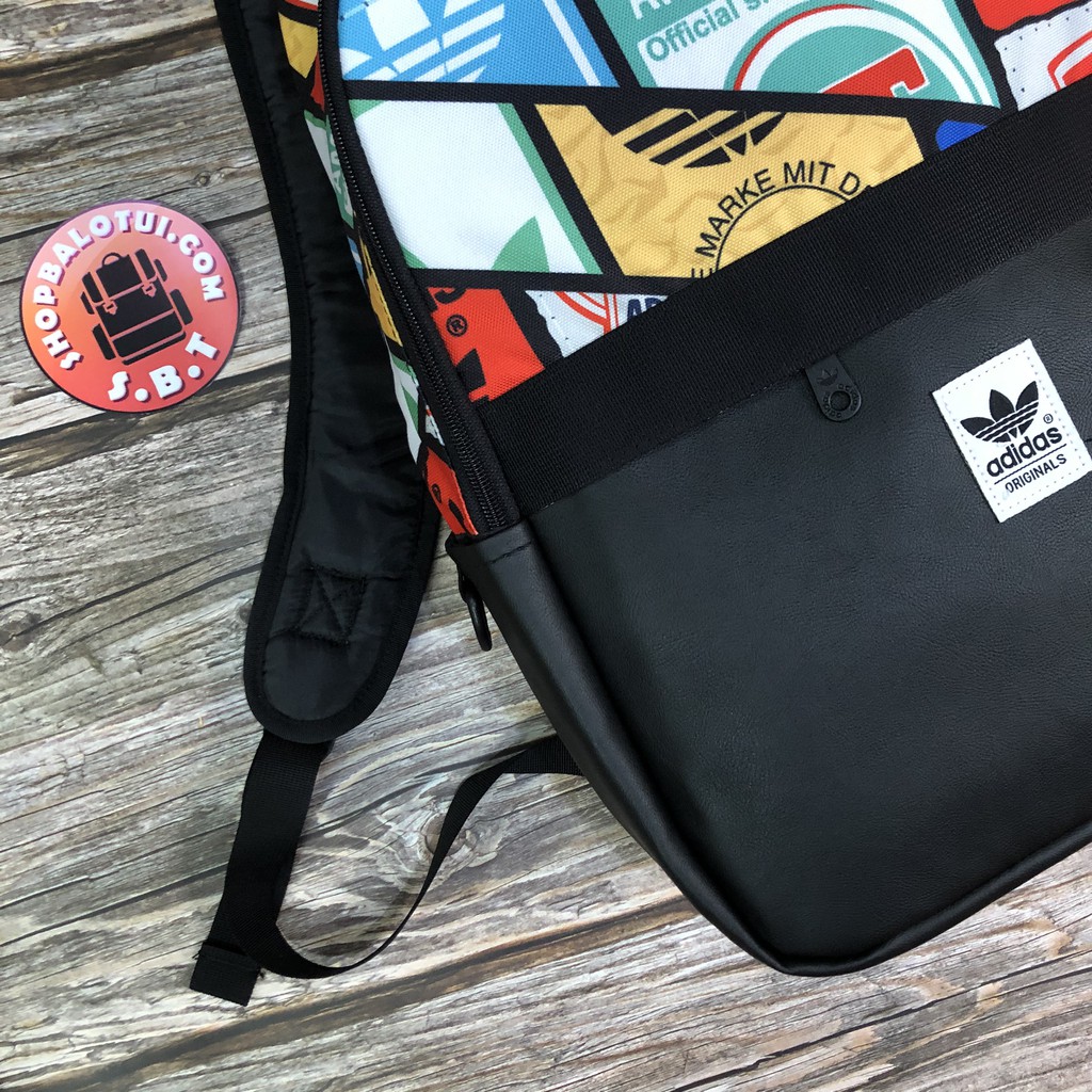 Balo đi học làm chơi nam nữ Originals Tongue, Balo adidas ulzzang đẹp rẻ thời trang đựng laptop chất vải cao cấp đẹp