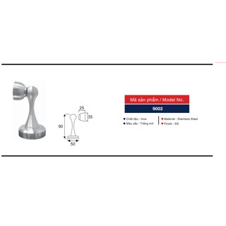 Hít cửa inox 304 NEO  (Cái)