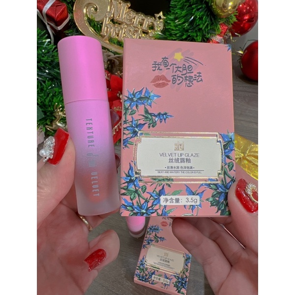 Son kem Xixi LipGlaze full hộp mẫu mới R2