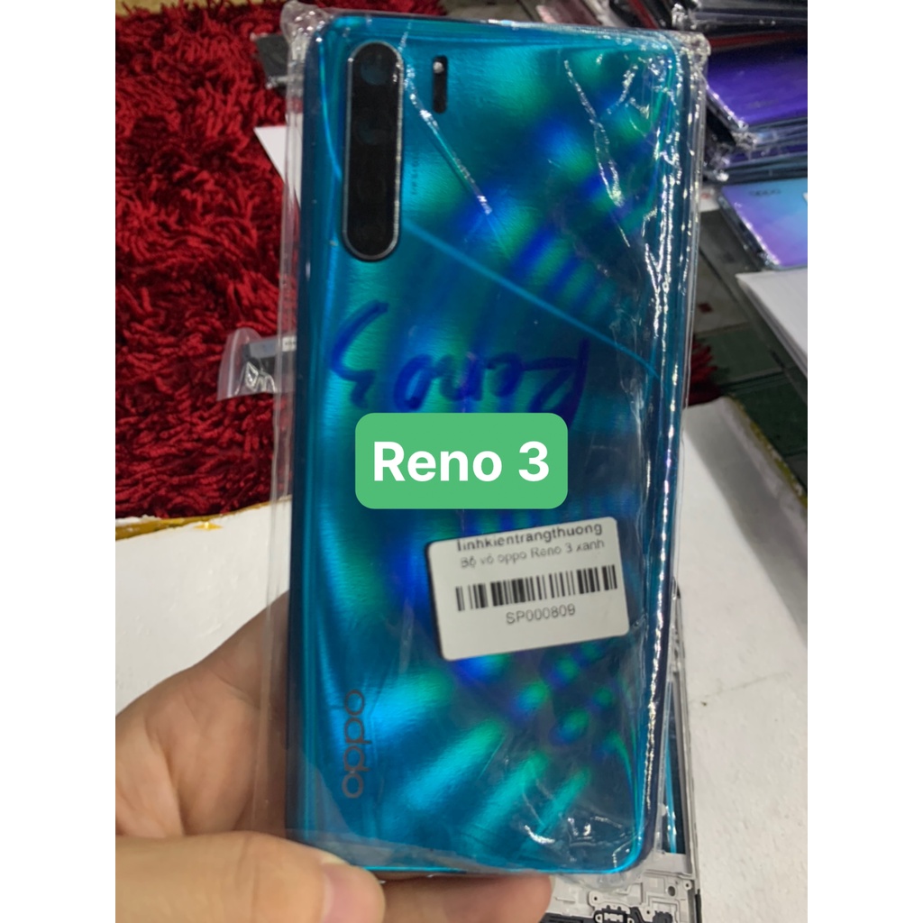 Bộ vỏ / KHUNG XƯƠNG/ LƯNG VỎ zin new điện THOẠI oppo reno 3 -OPPO