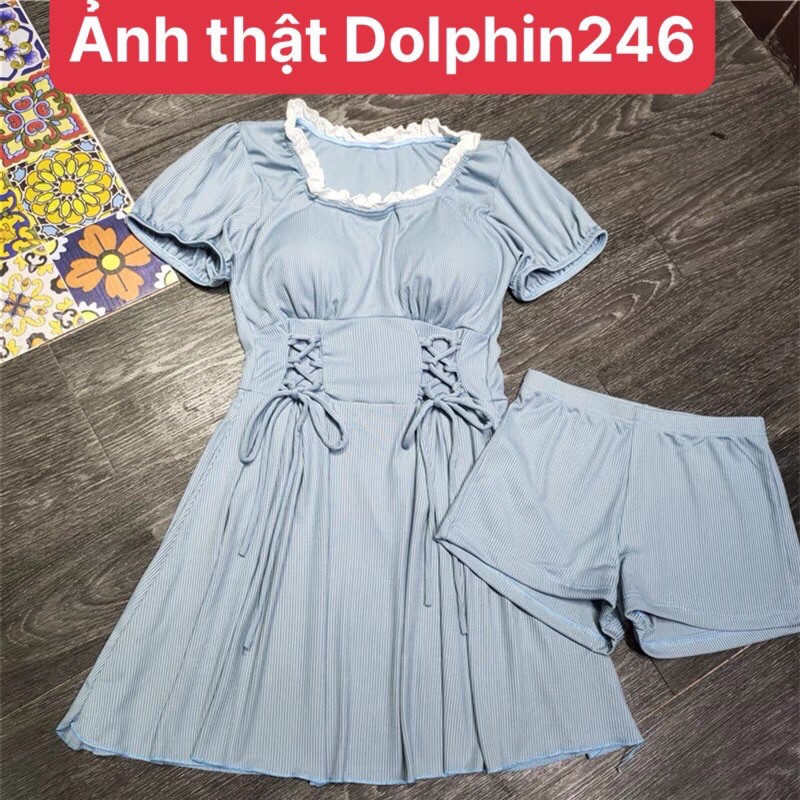 Bikini bigsize Đồ Bơi Nữ 2021 Dạng Váy Có Mút Ngực Và Quần Kèm Theo Mẫu Mới 2022 (820601-K2A5) | BigBuy360 - bigbuy360.vn