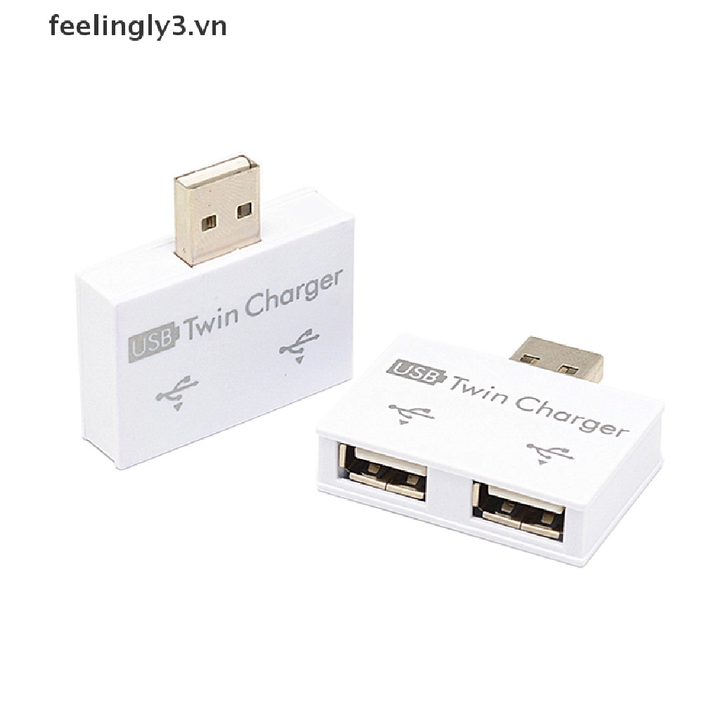 Bộ Chia 2 Cổng USB 2.0 Đầu Cắm Sang Hai Cổng USB Chuyên Dụng