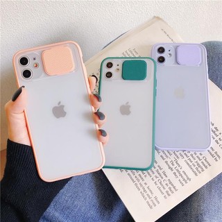 Ốp Lưng Iphone - Ốp nhám trượt camera (nắp trượt)