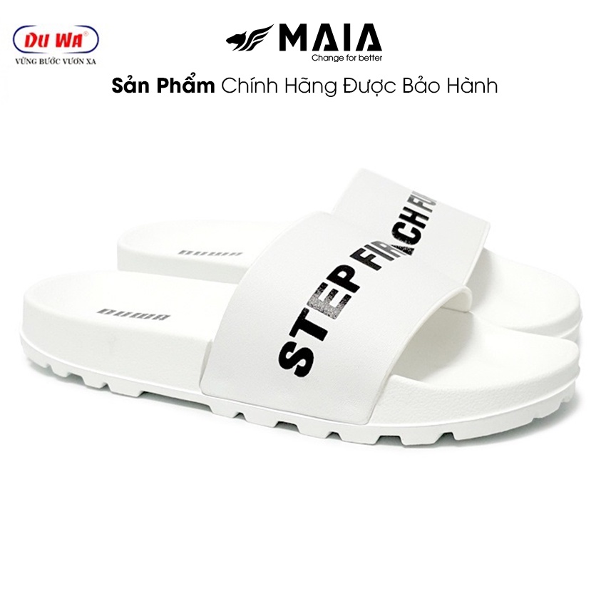 Dép DUWA thời trang nữ Maia - quai cao su cài xuyên đế đúc độn cao thêm 3cm siêu bền êm nhẹ MA617