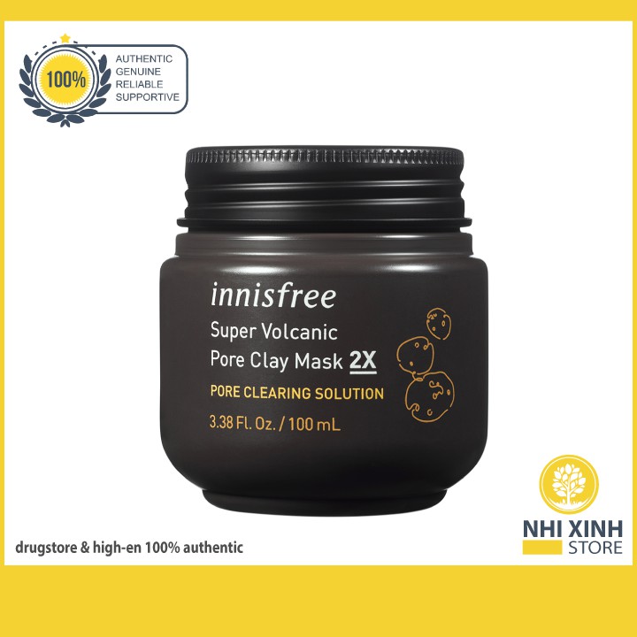 [NEW 2020] Mặt Nạ Đất Sét Innisfree Super Volcanic Pore Clay Mask 2X | BigBuy360 - bigbuy360.vn