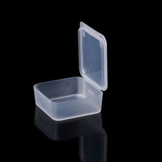 Containers Square Clear Jewelry Plastic Boxes Storage