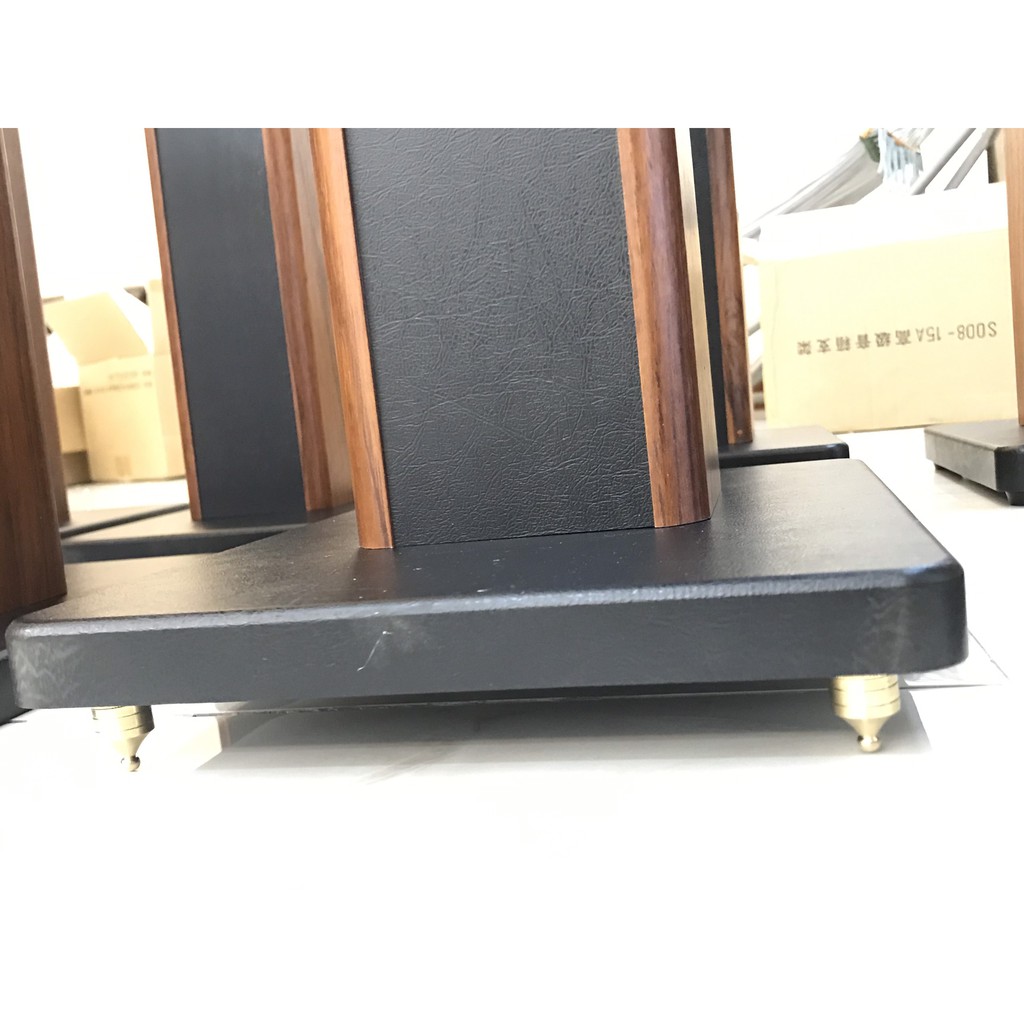 Chân loa Bookshelf gỗ 9 tấc  - Ảnh thật tự chụp