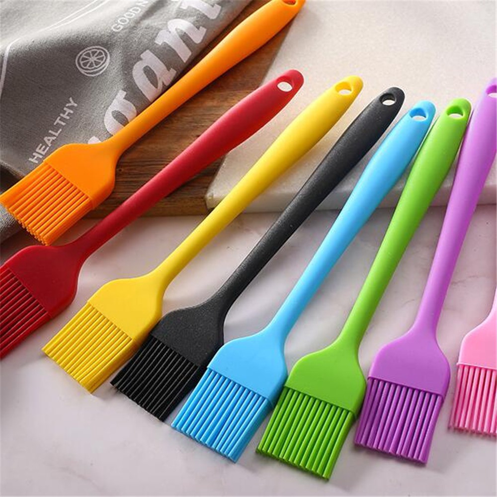 Cọ quét dầu nướng BBQ bán thấm cỡ nhỏ bằng silicon