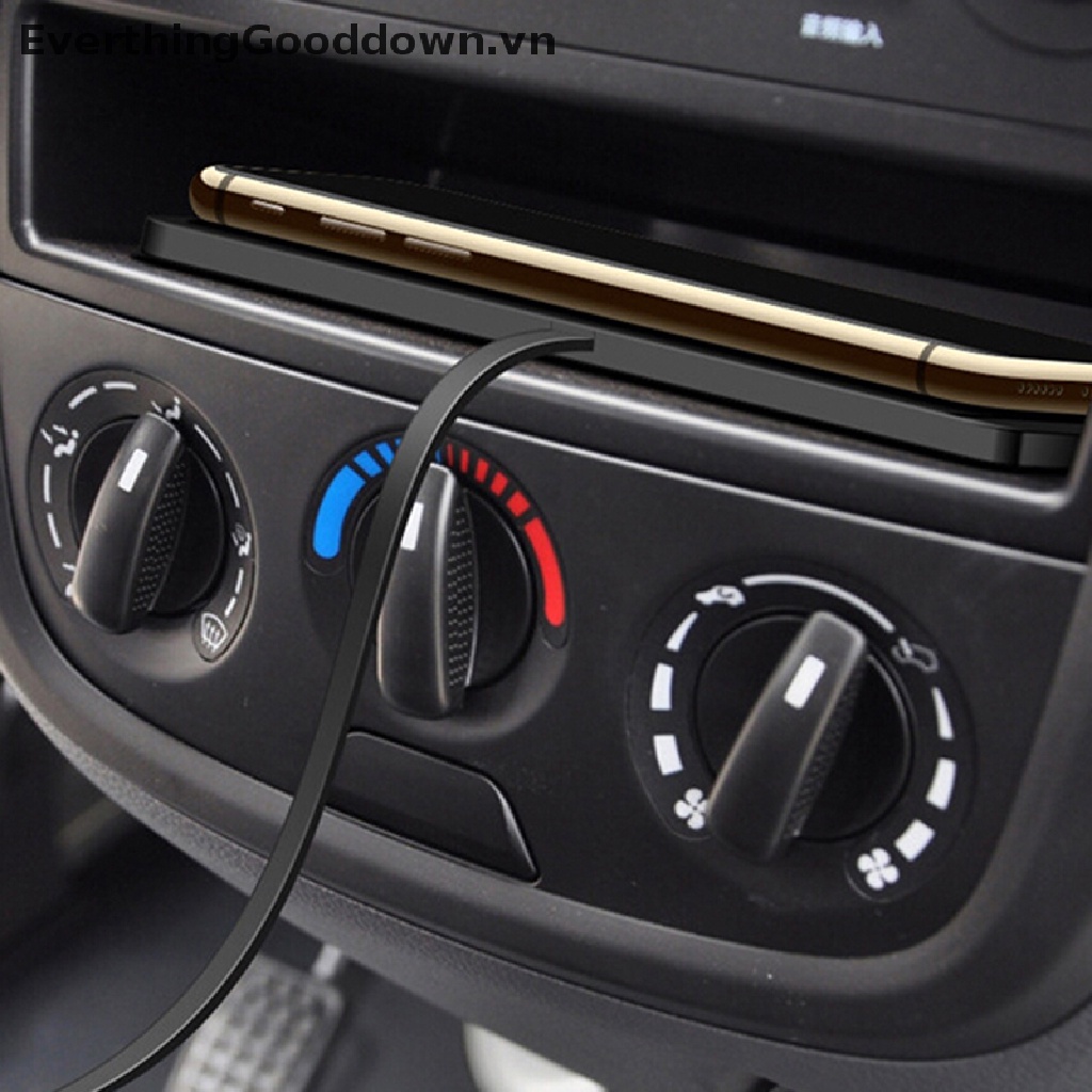 Everthinggooddown QI Đế Sạc Điện Thoại Không Dây Cho Xe Hơi