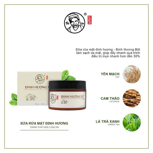 (chính hãng) - Bột Đinh Hương Sạch nhờn sạch mụn sáng da Bà Lão | BigBuy360 - bigbuy360.vn