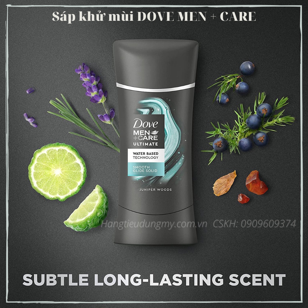 Sáp khử mùi nam DOVE MEN + CARE 74g