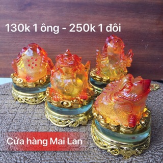 1 ĐÔI CÓC + TỲ HƯU (chiều tài giữ lộc, trấn trạch trừ tà)