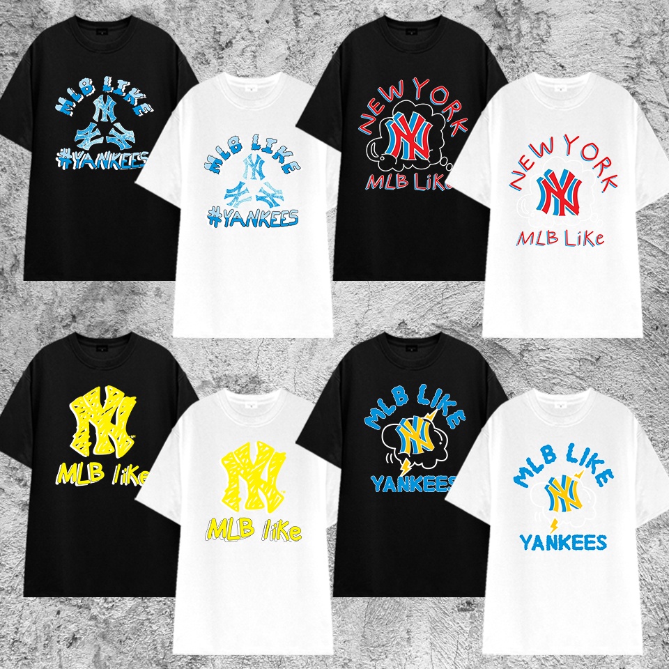 Áo thun MLB New York Yankees Áo Phông Adidas Unisex Yankees Cotton in Trend - MLB YANKEES ART