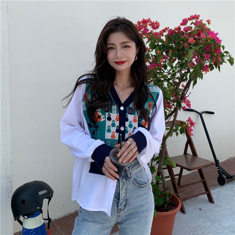 Áo Sơ Mi Dài Tay Thiết Kế Mới 2022 Thời Trang Theo Phong Cách Hồng Kông Cho Nữ