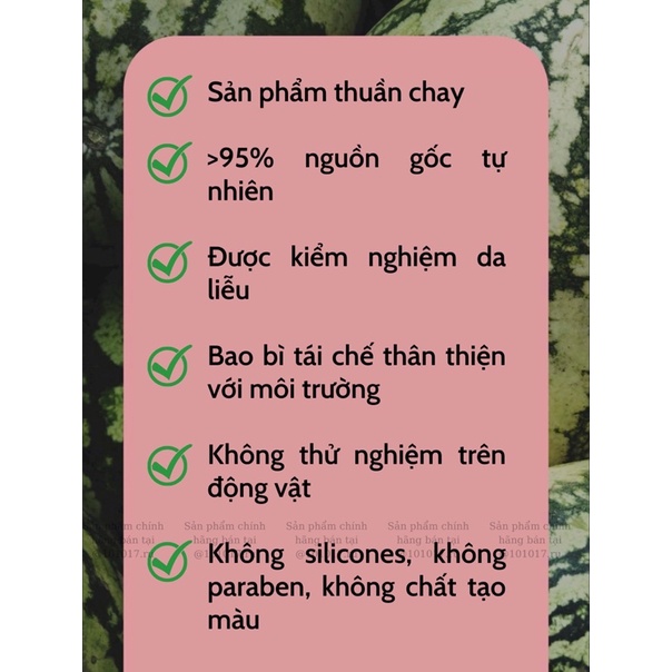 Bộ dầu gội xả ủ tóc DƯA HẤU giảm bết, làm phồng tóc GARNIER Fructis Volumising Watermelon Shampoo