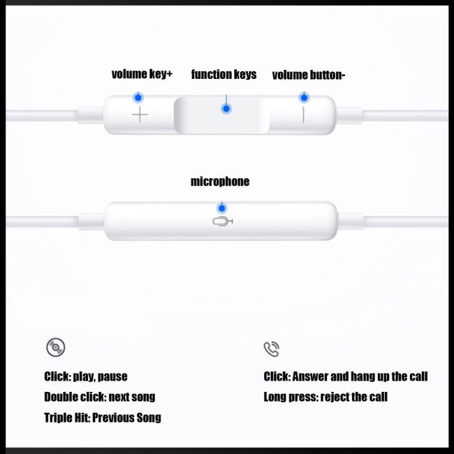 Tai Nghe Nhét Tai Zevaret Có Micro Jack 3.5mm Tương Thích Với Android Ios (6UK09)