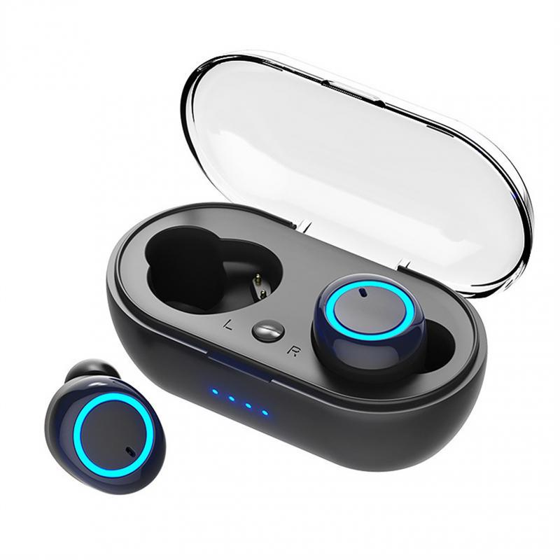 Tai Nghe bluetooth 5.0 Không Dây y50 tws Điều Khiển Cảm Ứng Kèm Hộp Sạc fp7f