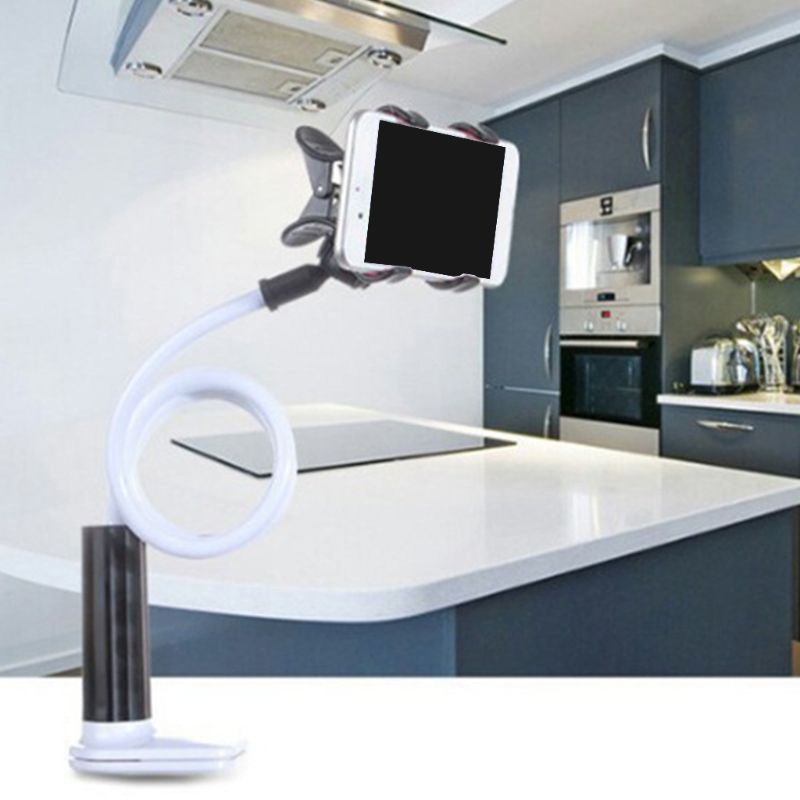 Giá Đỡ Điện Thoại Cổ Ngỗng Linh Hoạt Có Kẹp Gắn Bàn Làm Việc