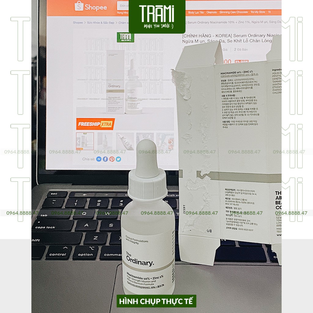 [CHÍNH HÃNG - KOREA] Serum Ordinary Niacinamide 10% + Zinc 1%, Ngừa M ụn, Sáng Da, Se Khít Lỗ Chân Lông | BigBuy360 - bigbuy360.vn