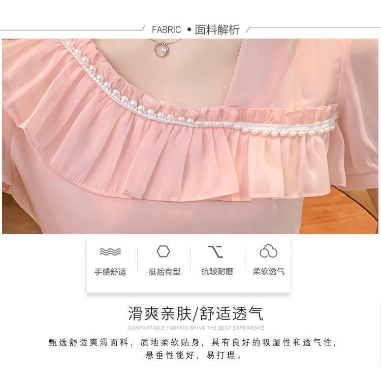 Áo Sơ Mi Ngắn Tay Phối Màu Thời Trang Cho Nữ