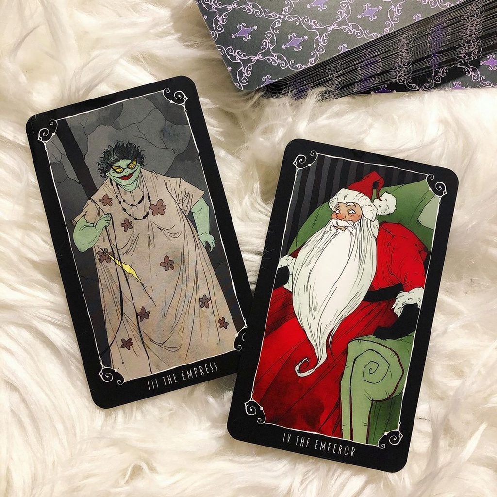 Bộ Bài Nightmare Before Christmas Tarot (Mystic House Tarot Shop)