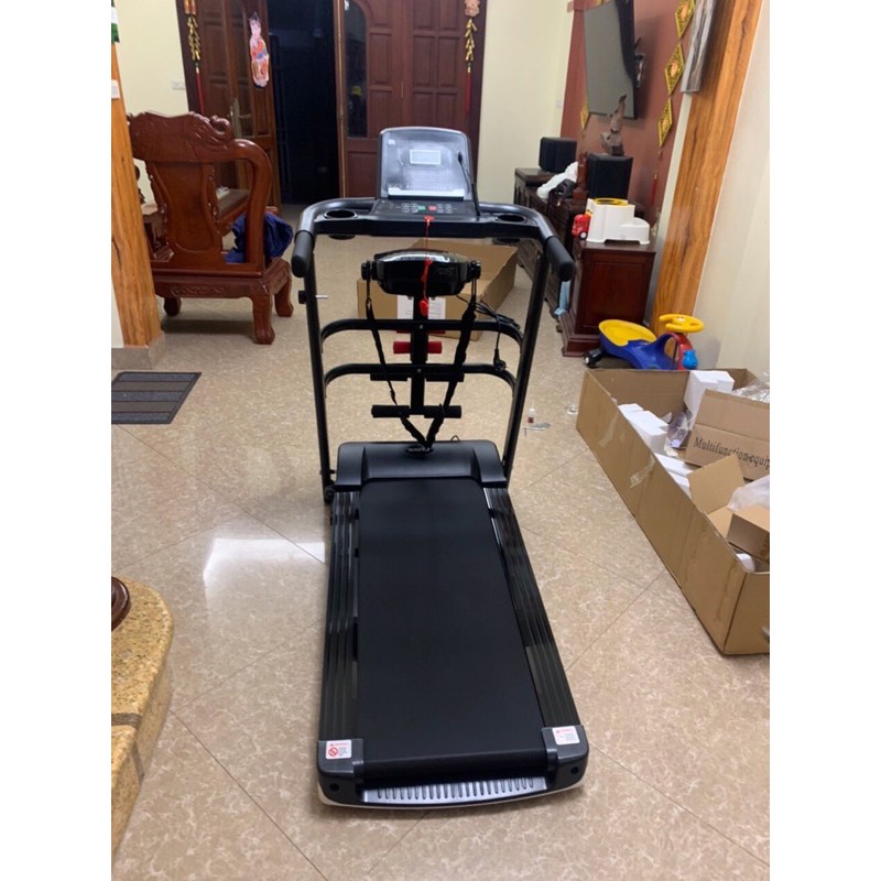 Máy chạy bộ đa năng A7S Sport, máy tập thể dục thể thao tại nhà, tập cơ bụng, tay màn hình LCD 4.0 INCH