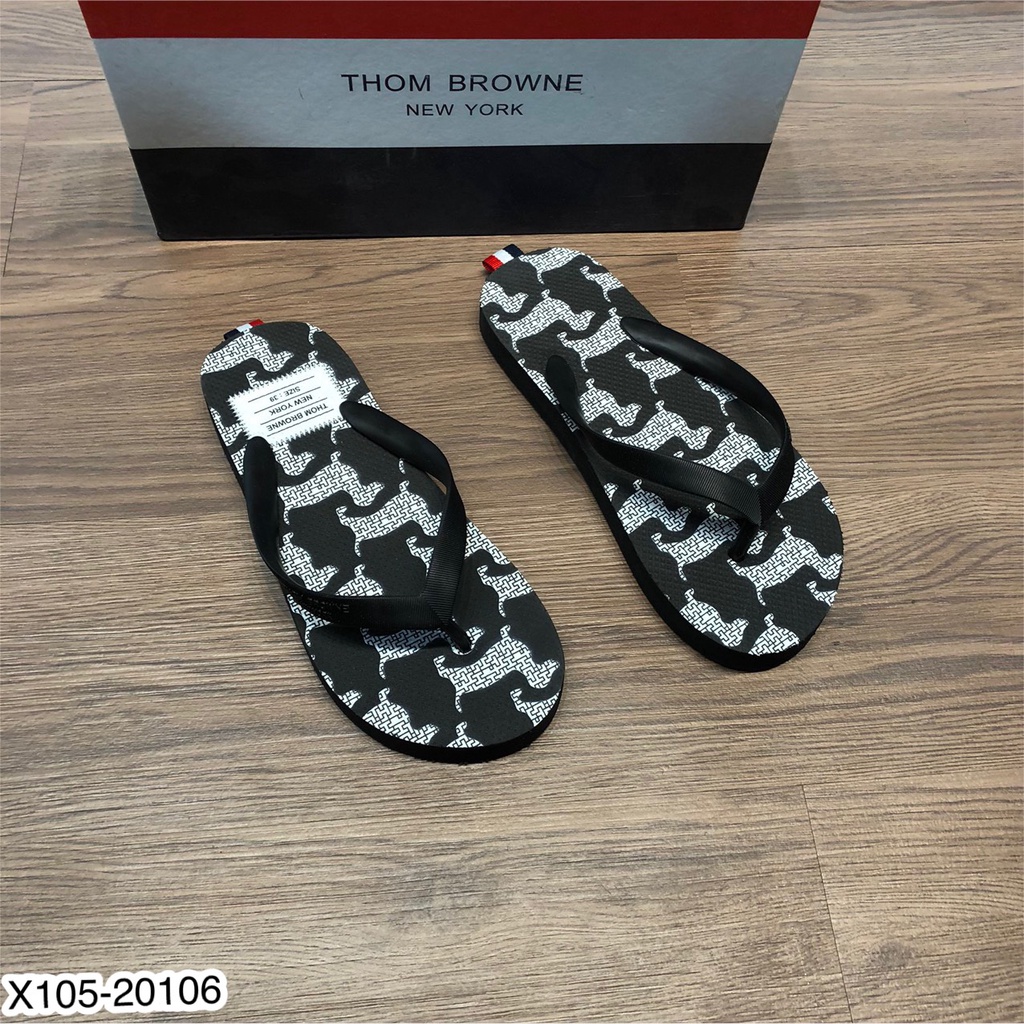 Dép Tông Thome Browne Họa Tiết Cá Mập - Dép Xỏ Ngón Thome Browne Cao Su Siêu Nhẹ    DT FashionMenwear