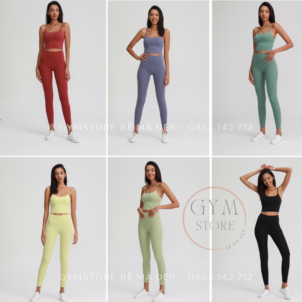 set đồ bộ thể thao tập gym nữ Set bộ đồ tập gym ❤️SIÊU XỊN❤️ vải thun bền đẹp co giãn thấm hút mồ hôi 𝐆𝐘𝐌𝐒𝐓𝐎𝐑𝐄