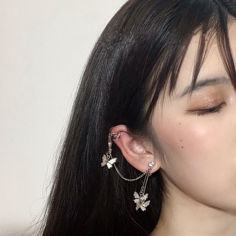 ZAIJIE 1PC Unique Cool Harajuku Style Party Jewelry Creative Punk Earring