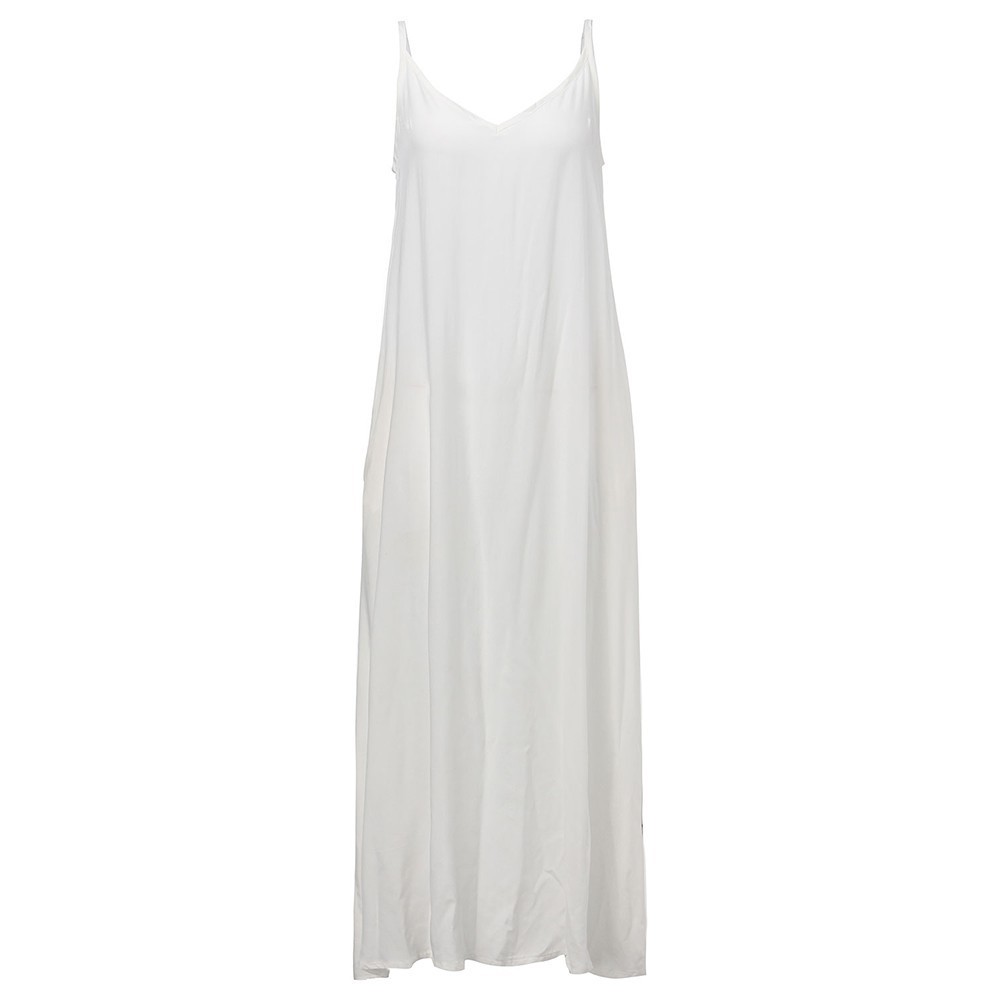 Đầm Dây Maxi ZANZEA Thời Trang Boho Gợi Cảm Cho Nữ