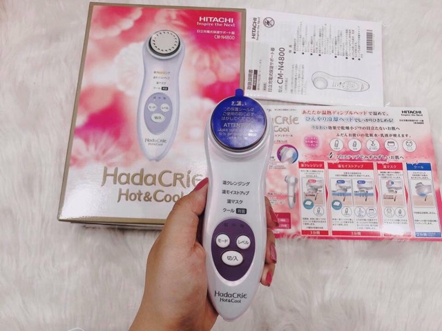 Máy Massage làm đẹp Hadacrie Hitachi N4800 xách tay Nhật