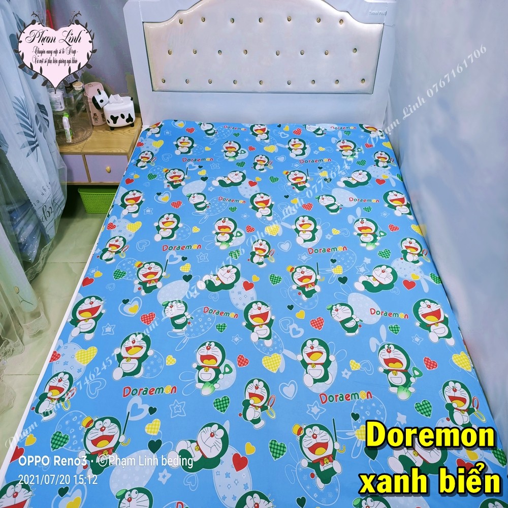 [1m6*2m*16-25cm] Drap lẻ Ga trải giường bo chun vải Thun lạnh Việt Nam sợi Jersay (sẹc xây) Chỉ 1 drap độ dày drap 3 tấc