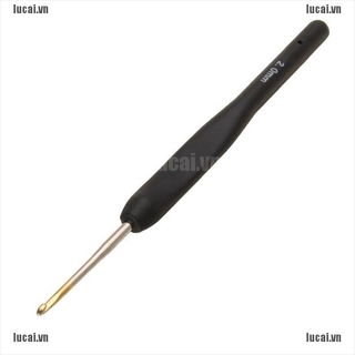 Bộ 8 Dụng Cụ Đan Móc Len Màu Đen