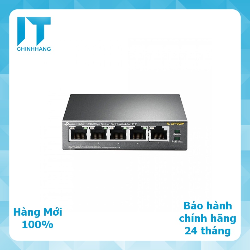 Bộ chia mạng TP-Link 5 cổng SF-1005P - Hàng Chính Hãng